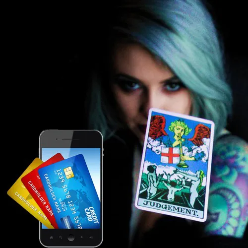 Chiama Cartomanzia.blue con carta di credito